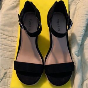 Black Torrid wedges